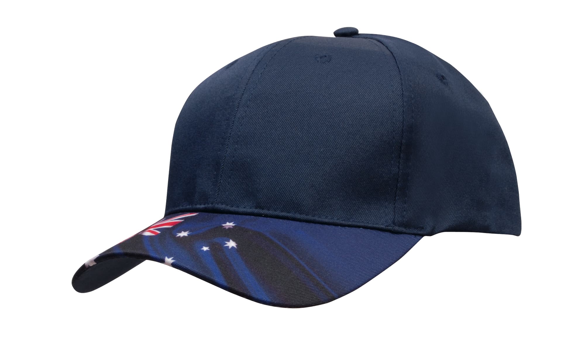 Breathable Poly Twill Waving Flag Cap H4190 | 