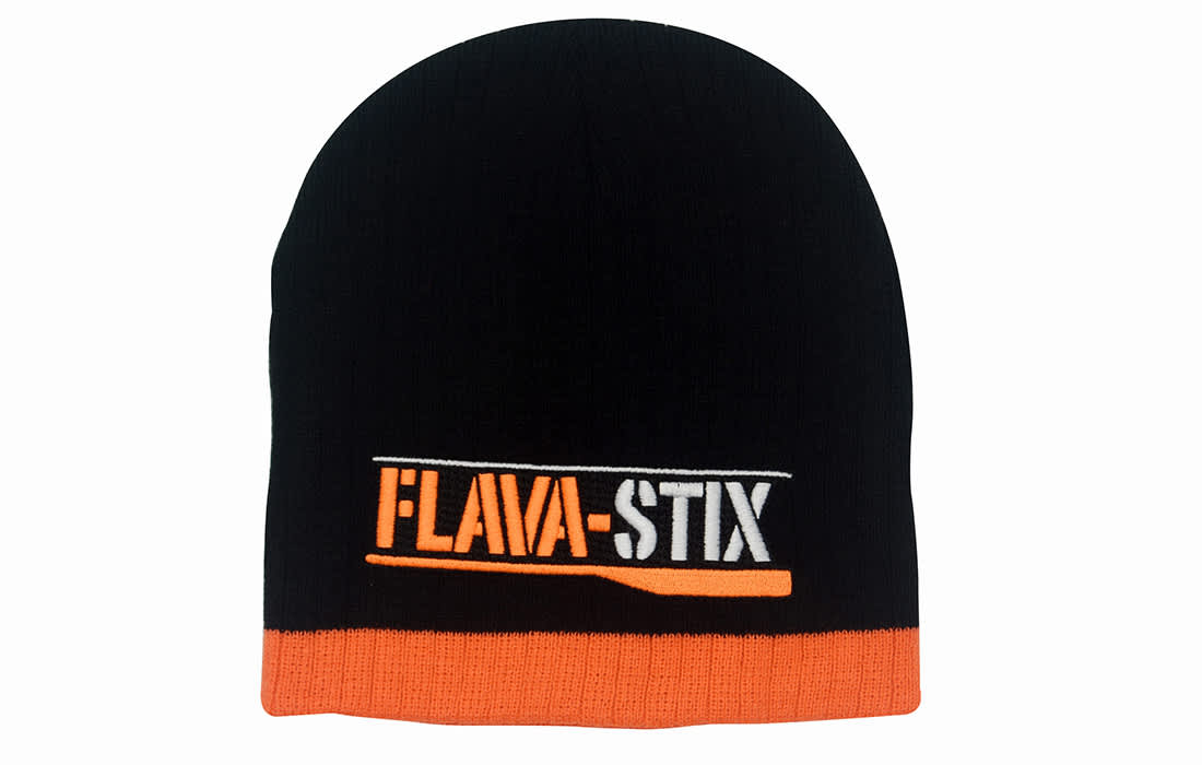 Two Tone Cable Knit Beanie - Toque