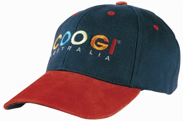 Brushed Heavy Cotton Cap with Suede Peak 4200