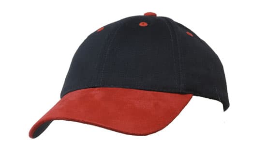 Brushed Heavy Cotton Cap with Suede Peak H4200 | 