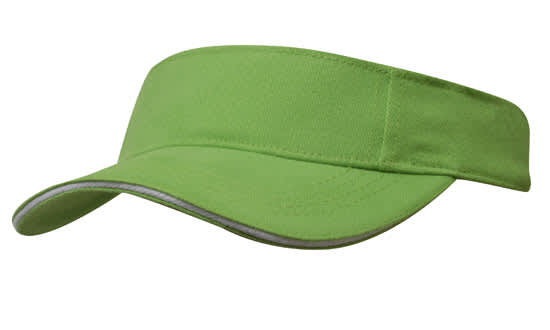 Brushed Heavy Cotton Visor H4230 | 