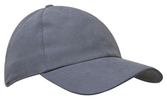 Water Resistant Polynosic HE-4237 A water-resistant polynosic cap in grey with a curved brim and a branding logo.