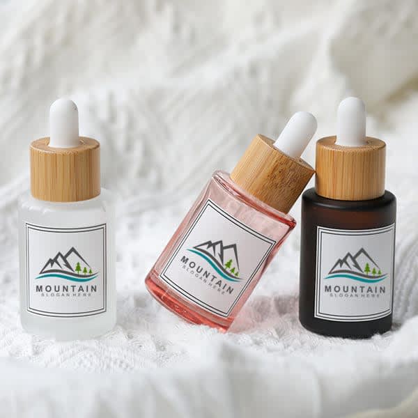 30mL Frosted Glass Dropper Bottle