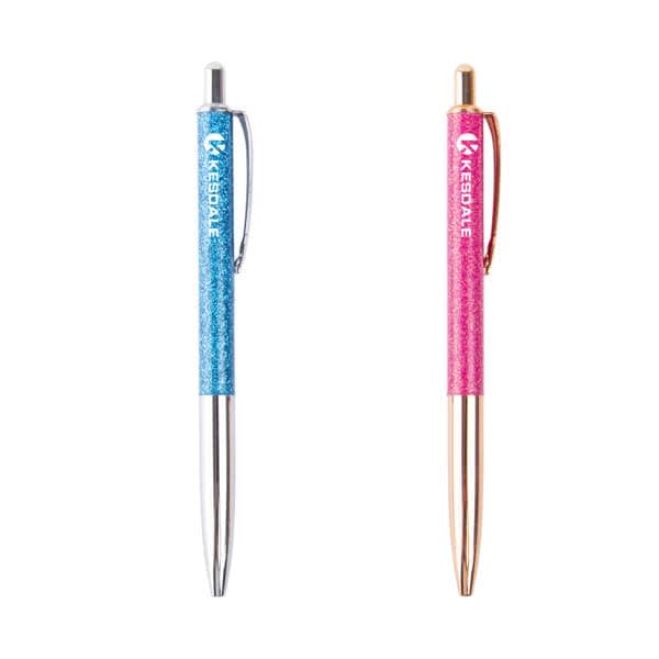 Cute Retractable Glitter Journaling Pen