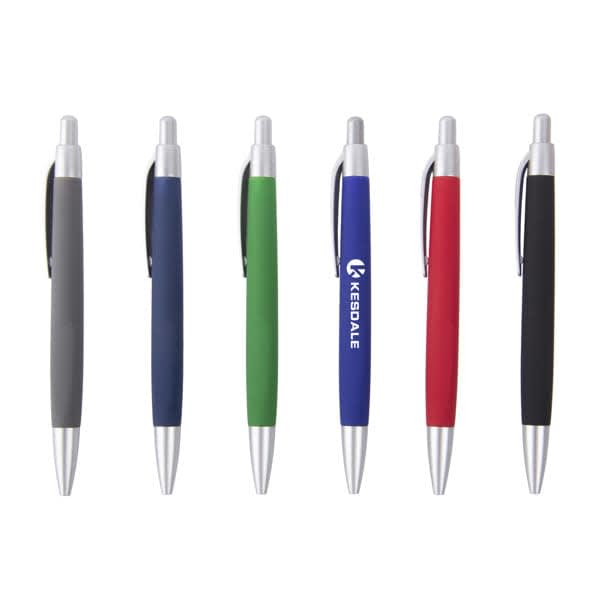 Custom Soft Rubber Finish Ballpoint Pen