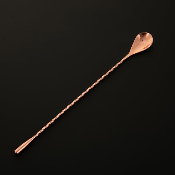 Twisted Stem Teardrop Bar Spoon
