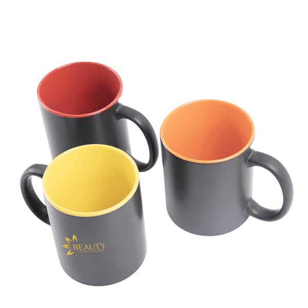 Custom 11 oz. Two Tone Ceramic Coffee Mug