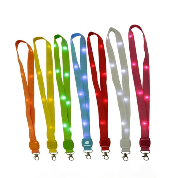 Light-Up LED Neck Lanyards
