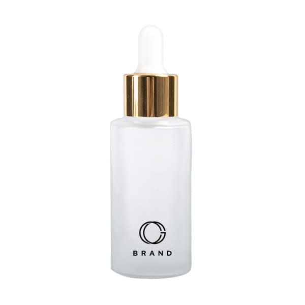 1 oz. Frosted Dropper Bottle