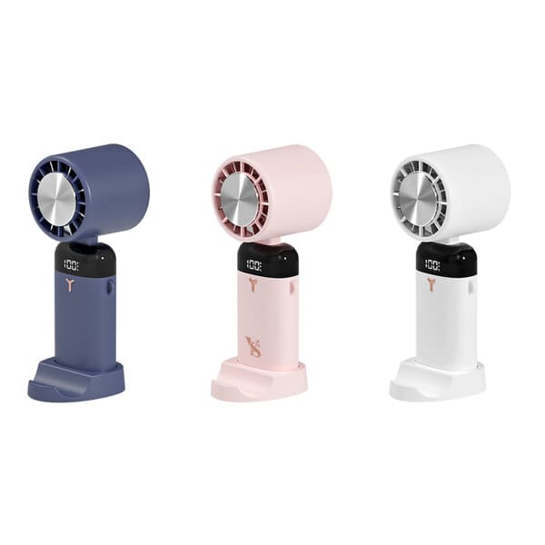 Semiconductor Refrigeration Handheld Fan With Phone Holder