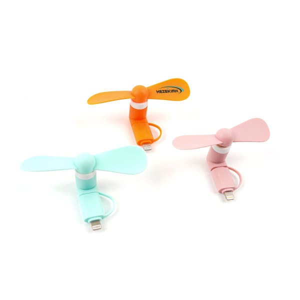2 In 1 USB Mini Fan For Phone Computer
