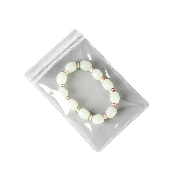 Clear PVC Jewelry Seal Bag