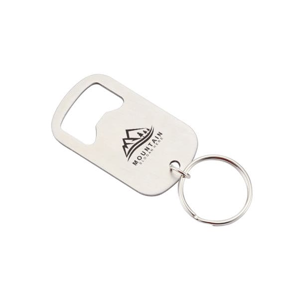 Custom Stainless Steel Bottle Opener Keychain