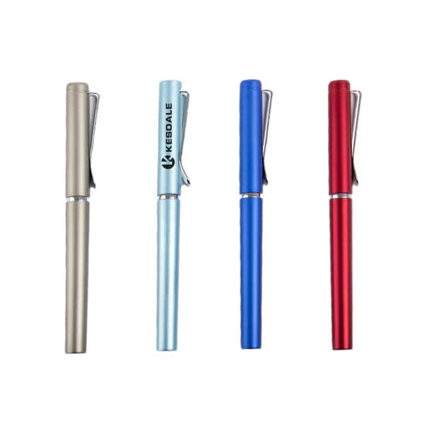 Custom Metallic Plastic Clip U Shaped Gel Pen