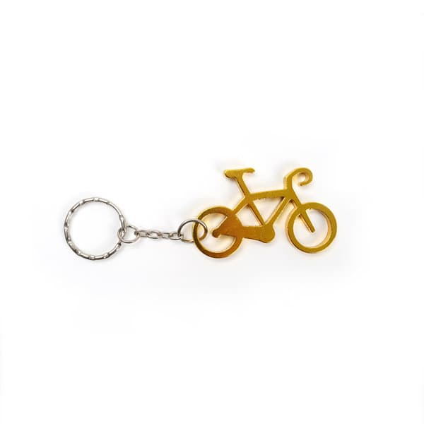 Bike Shaped Bottle Opener Keychain