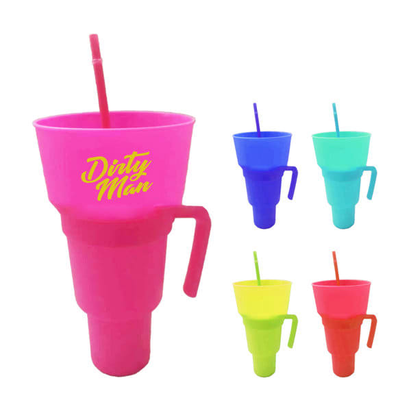 Stadium Tumbler With Snack Bowl