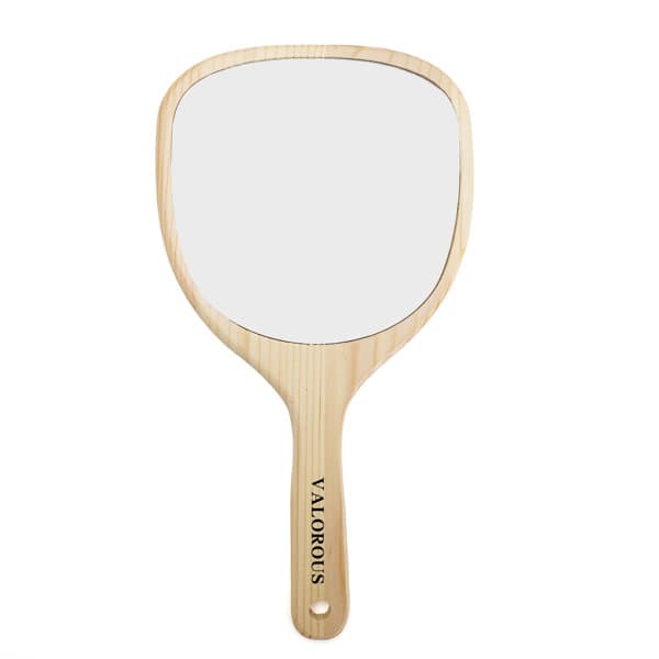 Wooden Handheld Mirror