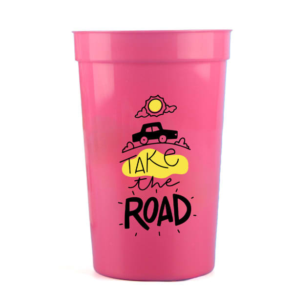 22 oz. Plastic Stadium Cup