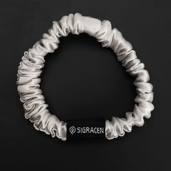 100% Mulberry Silk Skinny Scrunchie