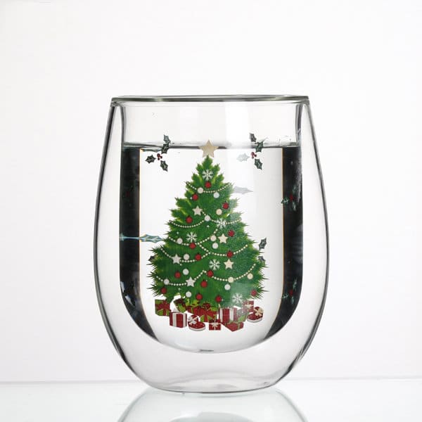 Print Double Layer Glass Tumbler