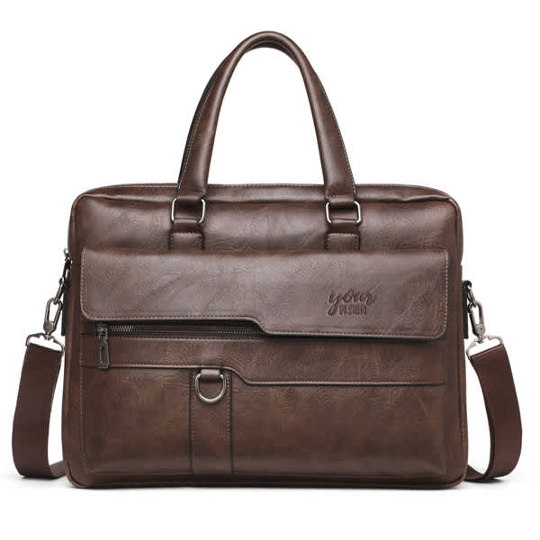 Men's PU Leather Messenger Bag