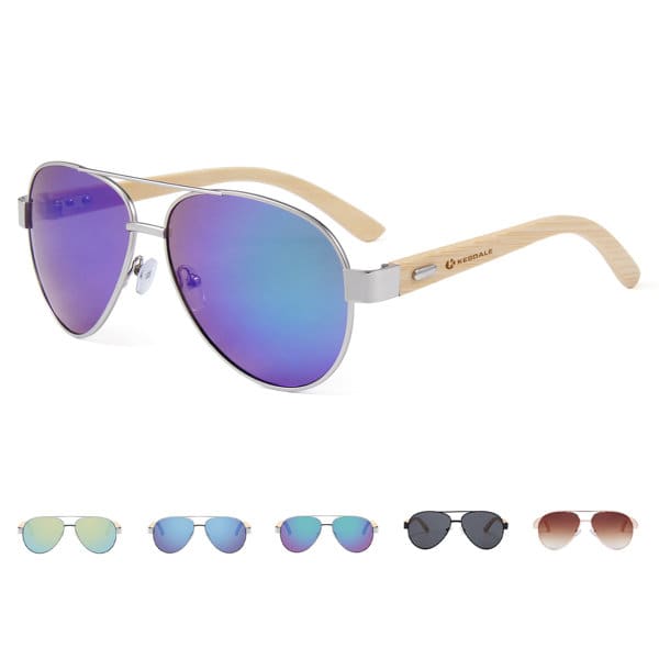 Classic Bamboo Temples Sunglasses