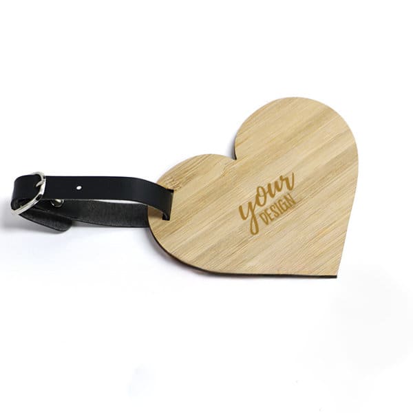 Wooden Travel Luggage Tag