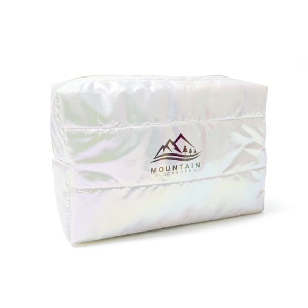 Puffy Quilted Cosmetic Bag