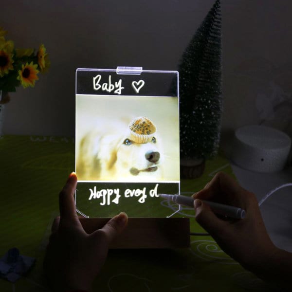 Personalized Writing Night Light
