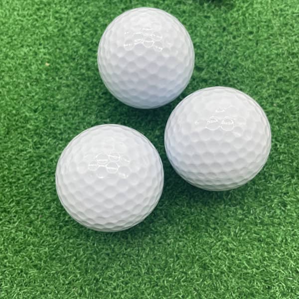 2pcs Golf Ball With Plastic Tube