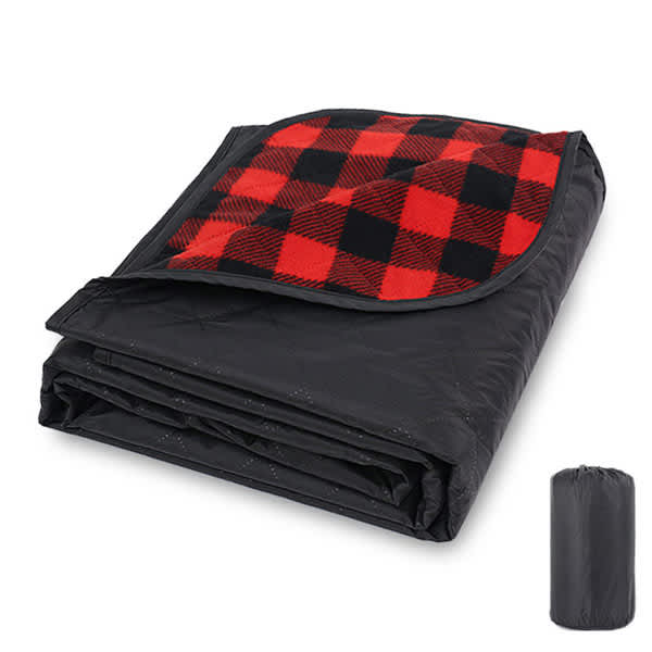 Polar Fleece Waterproof Outdoor Blanket
