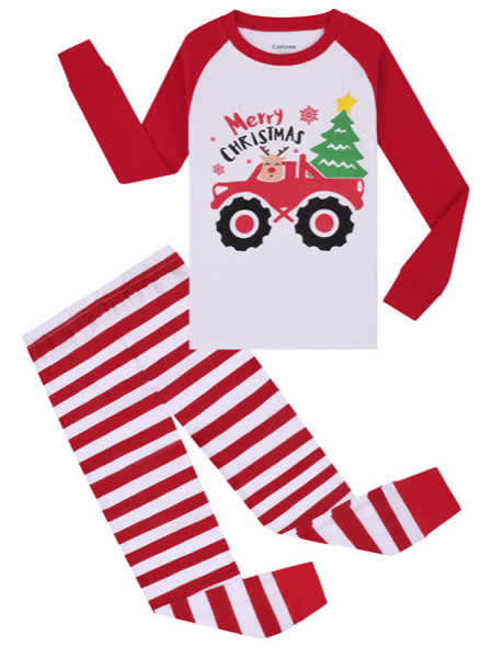 Personalized Long Sleeve Pajamas Set