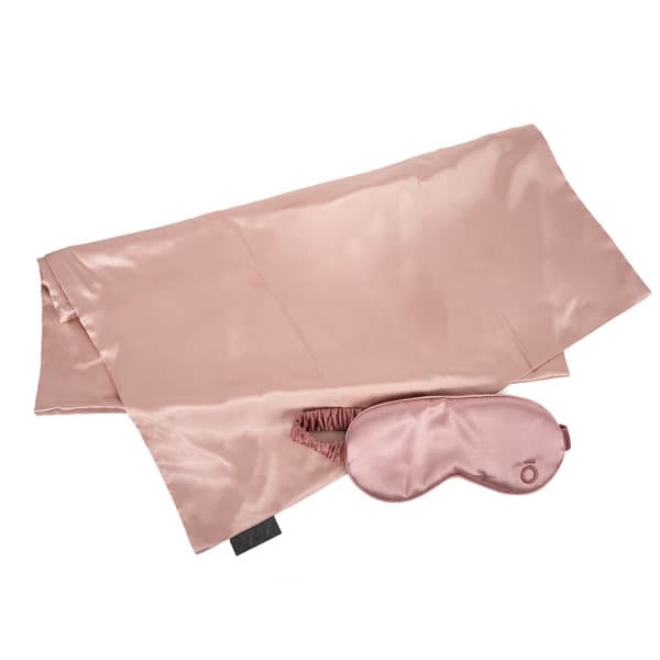 Satin Pillowcase Sleep Mask Gift Set