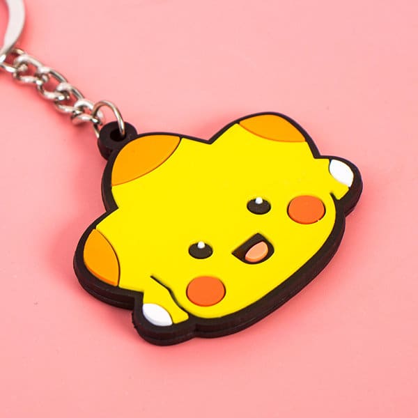 Personalized PVC Rubber Keyring