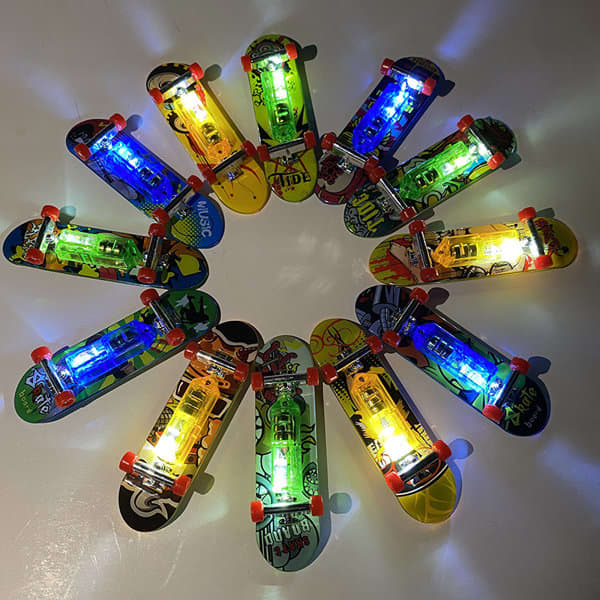 Custom Light-up Mini Finger Skateboards
