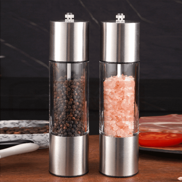 Stainless Steel Pepper Mill