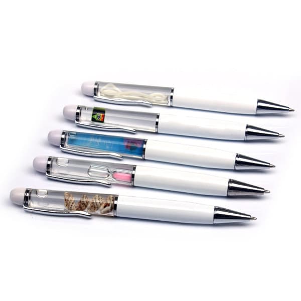 Promotion Movable Liquid Oil Slide Pen