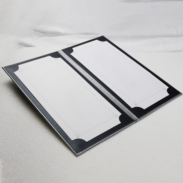 PU Leather Menu Covers