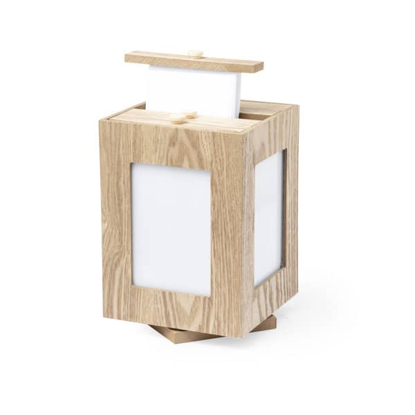 Rotating Cube MDF Wood Photo Frame