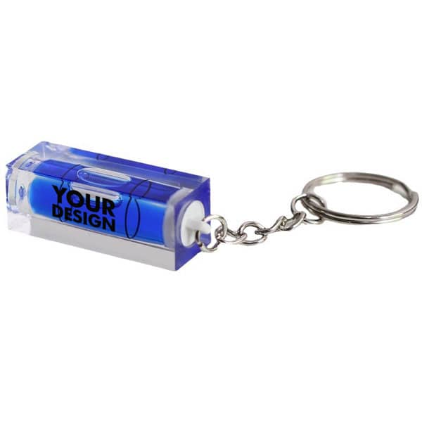 Mini Square Spirit Level Keychain