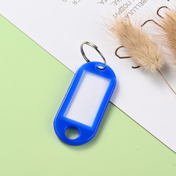 Custom Key Tag With Tang Ring