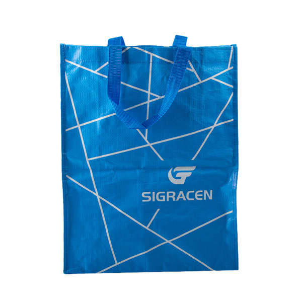 Reusable Woven Plastic Waterproof Tote Bag