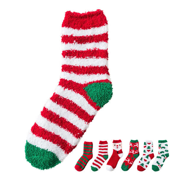 Christmas Fuzzy Socks