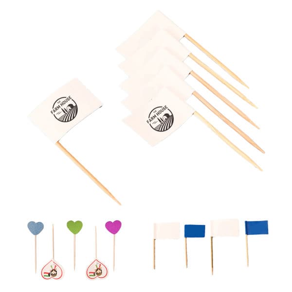Custom Promotional Toothpick Flag
