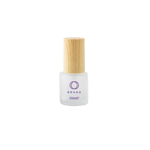 20ml Glass Spray Bottle With Wood Cap