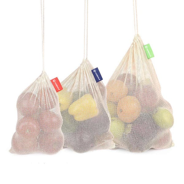 Organic Cotton Mesh Produce Bag
