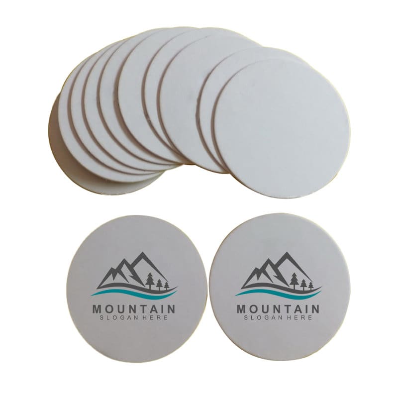 Custom Disposable Absorbent Paper Coaster