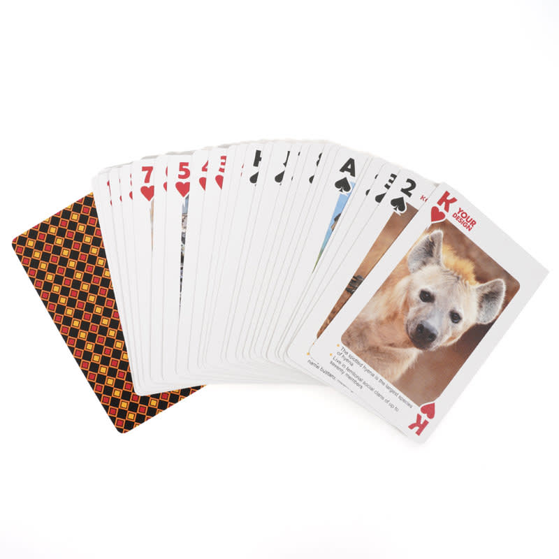 Custom White Core Paper Playing Cards
