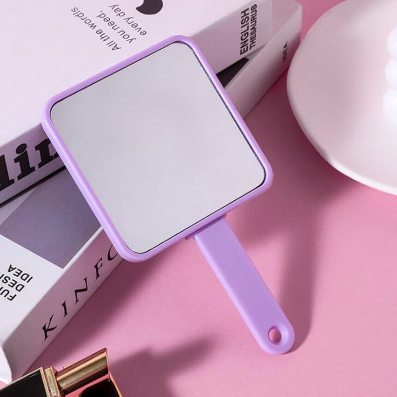 2 In1 Makeup Mirror Comb Set