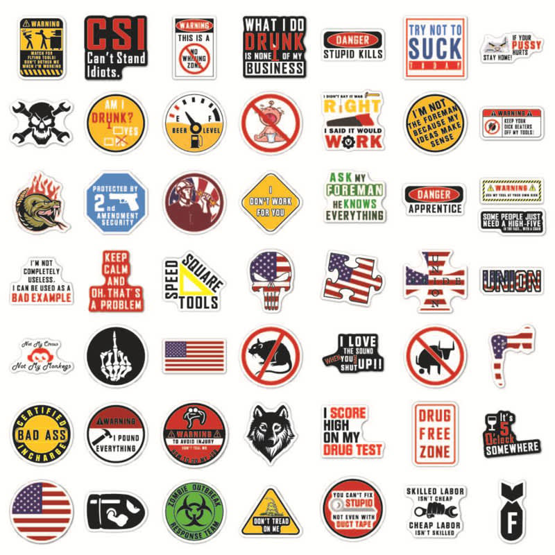 Custom Text Decal Sticker